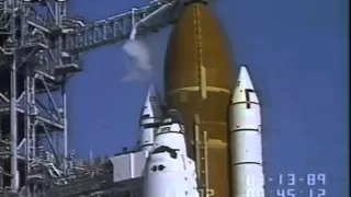 STS-29 Launch NASA Footage