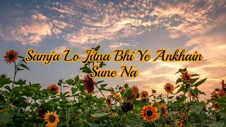 Ankhain | Full OST | Rahat Fateh Ali Khan | Lyrical Video | Kabli Pulao | Green TV