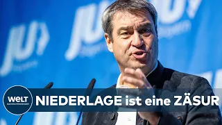 FRUST BEI JUNGER UNION: Klartext von Söder - Kandidat unbeliebt, Strategie schwach | WELT Dokument