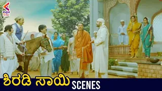 Shivaji Shinde Tests Sai Baba's Patience | Shirdi Sai Movie Scenes | Kannada Dubbed Movies | KFN