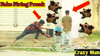 Fake Dog Bark Vs Man Scary Prank 2022 !! Try To Not Laugh Challenge - Lavel Up Prank !! New part 2 !