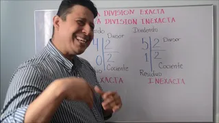 3.LA DIVISIÓN EXACTA E INEXACTA.