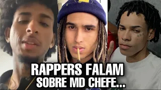 RAPPERS FALAM SOBRE MD CHEFE (MATUE, BIN e MARTELIN…)