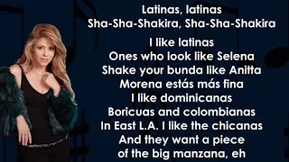 Black Eyed Peas, Shakira - Girl Like Me (Letra/Lyrics)