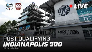 NTT INDYCAR SERIES Post-Qualification Press Conference - Day 1 - 108th Indy 500