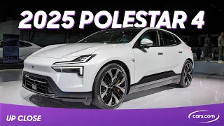2025 Polestar 4 Up Close: New ‘SUV Coupe’ Looks (Only) Ahead