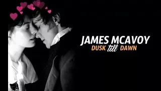 James McAvoy | hot & kissing scenes | dusk till dawn