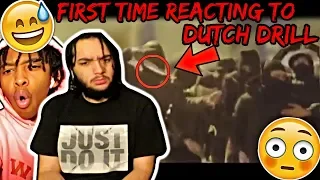 THEY GOT IT WITH THEM IN THE MUSIC VIDEO 😱🤭 | FIRST TIME REACTING TO DUTCH DRILL 🇳🇱  (REACTION)