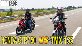 Honda TMX 155 vs Honda GTR 150  | Drag race