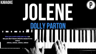 Dolly Parton - Jolene Karaoke Slowed Acoustic Piano Instrumental Cover Lyrics