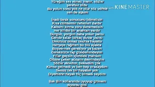 Sözler Şerefsiz Oldu Karaoke