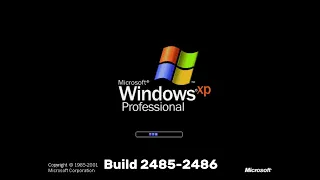 Windows Whistler/XP Startup and Shutdown Screen Evolution