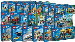 All LEGO City Sets 2020 Compilation/Collection Speed Build