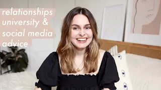 Should I Go To Uni? Giving You Relationship, University and Social Media Advice | Lucy Moon