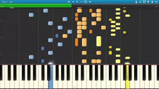 BWV 1067 - Badinerie Piano synthesia