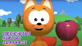 JUEGOS INFANTILES Y DIBUJOS ANIMADOS 😺 DELICIOSOS HUEVOS SORPRESA 🤡 El gatito Koté