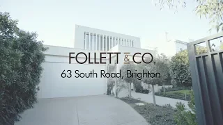 Luxury Real Estate Video - 63 South Road, Brighton, Victoria