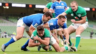 Keenan enjoys dream debut with Ireland try | Guinness Six Nations