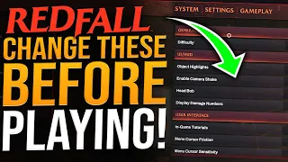 Redfall: CHANGE THESE BEFORE PLAYING - Best Settings For Gameplay (Console)