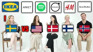Swedish was Shocked by the Pronunciation of Swedish Brand Names in Nordic Countries!!