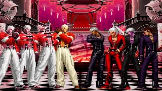 [KOF Mugen] Yashiro Nanakase Team vs K' Team