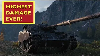 WOT - HIGHEST DAMAGE Game Ever Played! | World of Tanks