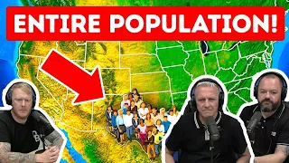 12 Geography Facts About America No One Told You About REACTION!! | OFFICE BLOKES REACT!!