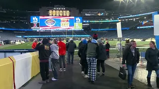 Gillette Stadium opens up to fans ahead of Army-Navy game