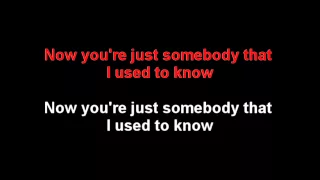 Gotye - Somebody That I Used To Know - Karaoke HD