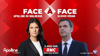 🔴 EN DIRECT - Olivier Véran invité de RMC et BFMTV