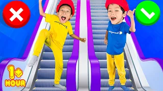 Take The Escalator Song 🎯 | + More Kids Songs and Nursery Rhymes