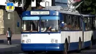 Черкаський тролейбус- ЗиУ-683Б №2018 пофарбували 14.08.2015 / Cherkasy trolleybus- ZiU-683В №2018