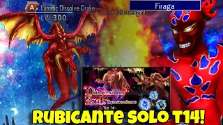 Rubicante SOLOS Transcendence 14 SHINRYU! Dimensions' End Transcendence Tier 14 Reckoning [DFFOO GL]