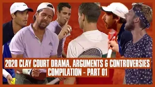 Tennis Clay Court Drama 2020 | Part 01 | You're So Mean! Stop Making them Clean the Court!