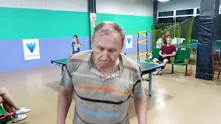 Ефимцов Vs Кривошея, настольный теннис Николаев