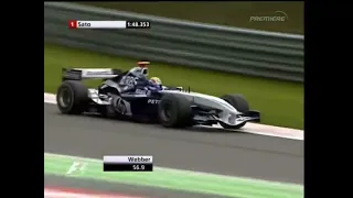 BMW Williams FW27 driven by Mark Webber at Spa in 2005. SOUND ON!! 🔊🔊