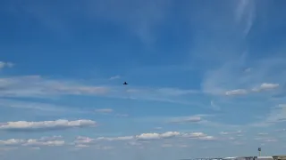 Typhoon takeoff East midlands