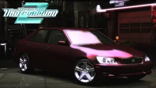 Need For Speed: Underground 2 - Lexus IS300 Tuning & Gameplay