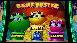 How many Bonuses can we get today on Bank Buster Slot?