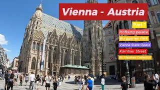Vienna - Austria Walking through Attractions in Vienna the Capital of Austria.