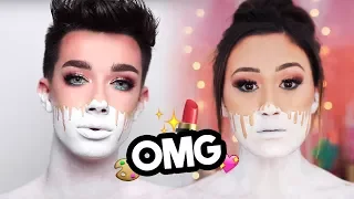 I Followed A James Charles' Makeup Tutorial