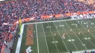 Matt Prater NFL Record 64 yard field goal