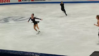 DA-BIN CHOI PRACTICE - WORLD FIGURE SKATING CHAMPIONSHIPS 2018 MILAN LADIES FS