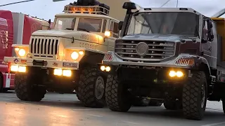Ural 4320 und Zetros6x6 bei IG-Mini-Logistik