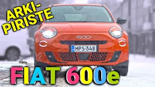 502. Fiat 600e, huulipuna-auto kääntää päitä ***HINTA LASKI JUURI 5000€!!***