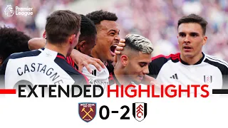 EXTENDED HIGHLIGHTS | West Ham 0-2 Fulham| London Derby Victory 🙌