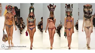 Blue Glue’s Thaikila Bikinis Make a Wild Finale Roar at Mercedes Benz Fashion Week  2015