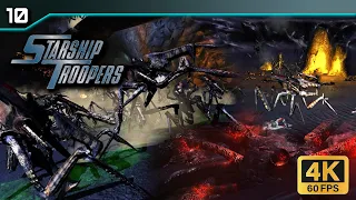 Starship Troopers 2005  - Bug Hives | Mission 10 Walkthrough [4K 60 FPS]