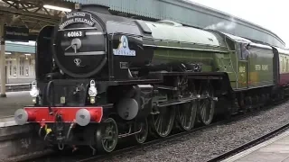 🚂 Steam Train Compilation 2018 HD Vol.9 - UK - Scotland - England - Europe