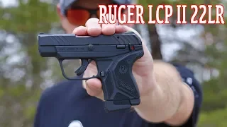 THE NEW RUGER LCP II 22LR!